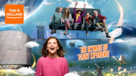 Ticket for the ultimate 5D flight experience – THIS IS HOLLAND